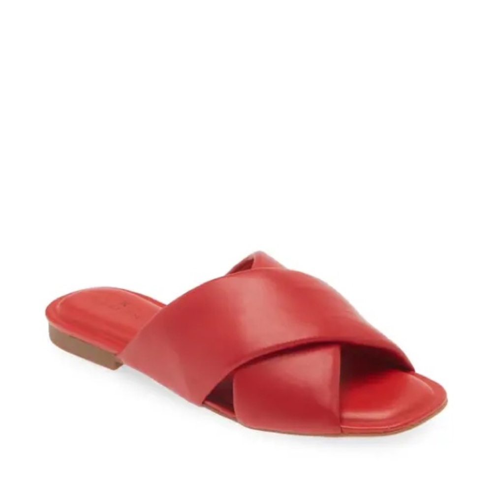 CASLON Calla Slide Sandal In Orange Tangerine - Picture 3 of 3